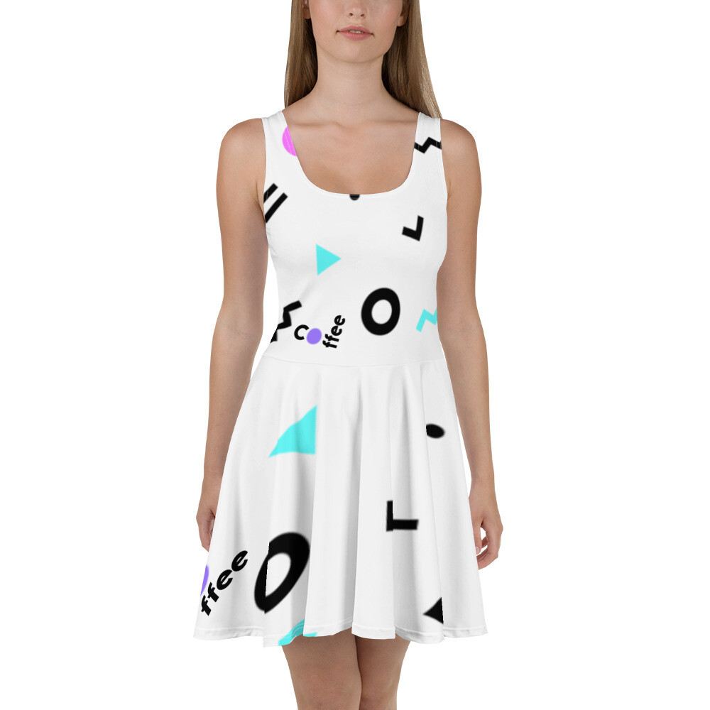 She Came From The 80&#39;s (One) Skater Dress, Size: XS