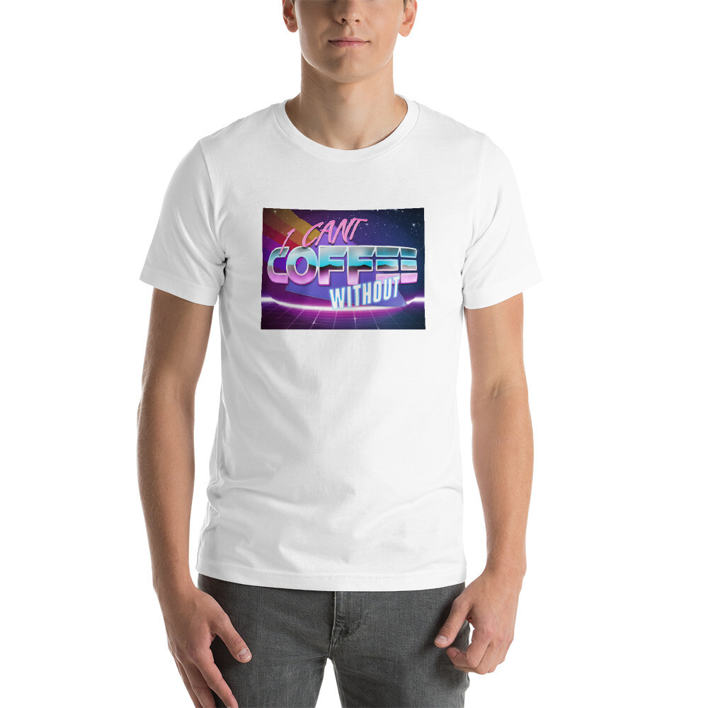 The More You Know Short-Sleeve Crewneck Men&#39;s T-Shirt, Color: White, Size: S, Style: Rainbow