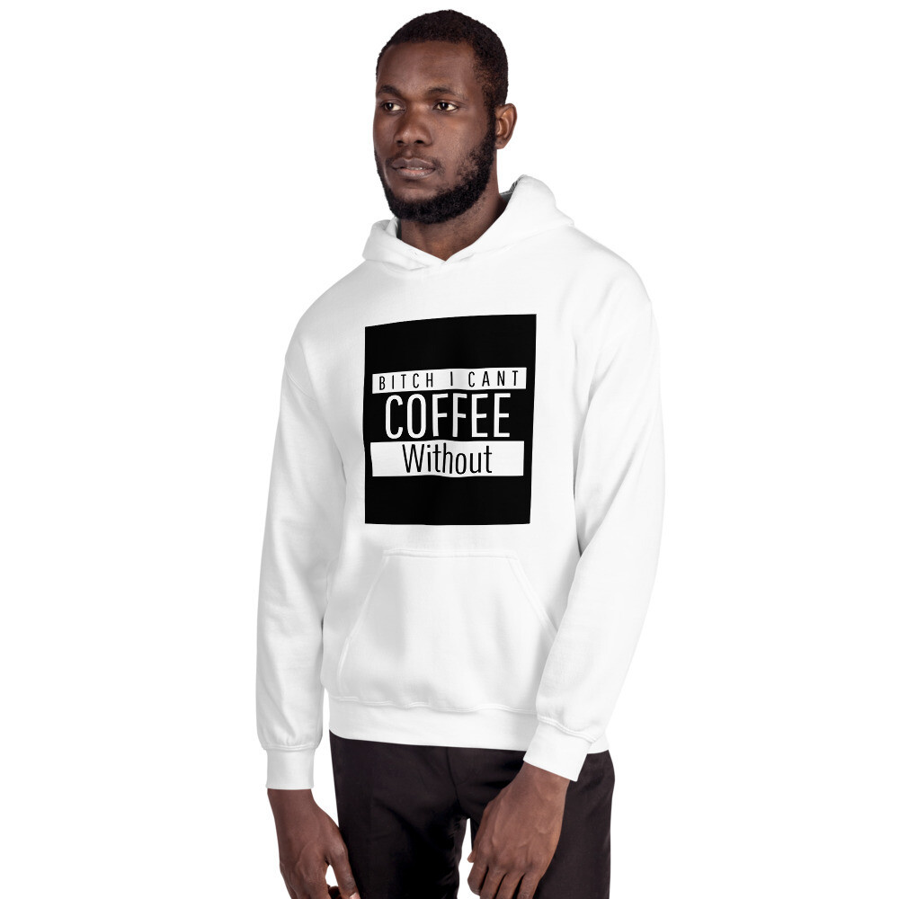  Straight Outta Khave (PG-13) Men&#39;s Hoodie, Color: White, Size: S
