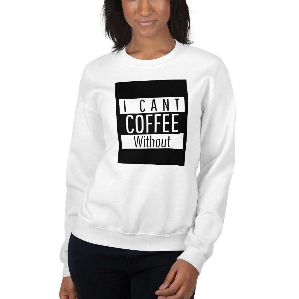  Straight Outta Khave Women&#39;s Sweatshirt, Color: White, Size: S