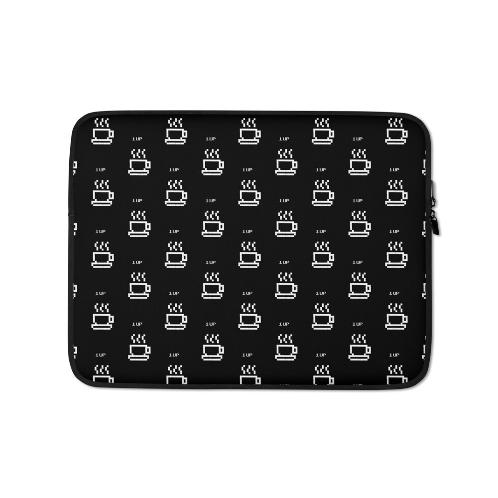 1UP Laptop Sleeve, Size: 13 in, Sleeve Color: Black