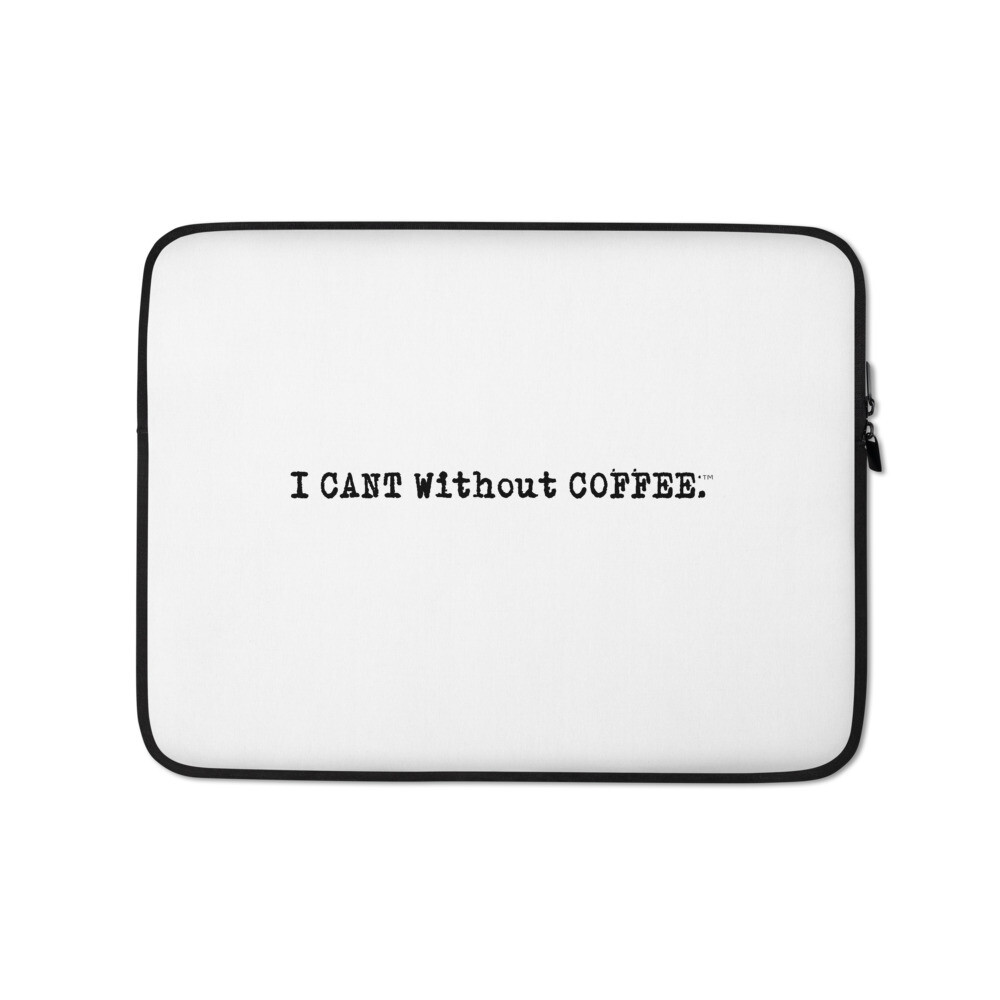  Logo Laptop Sleeve, Sleeve Color: White, Size: 13 in