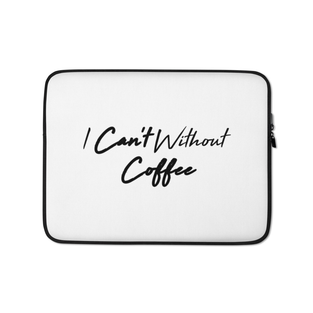 High Tide Laptop Sleeve, Size: 13 in, Sleeve Color: White