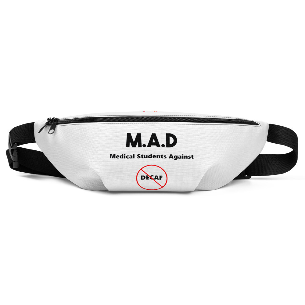 Medical Students Against Decaf Fanny Pack, Size: S/M