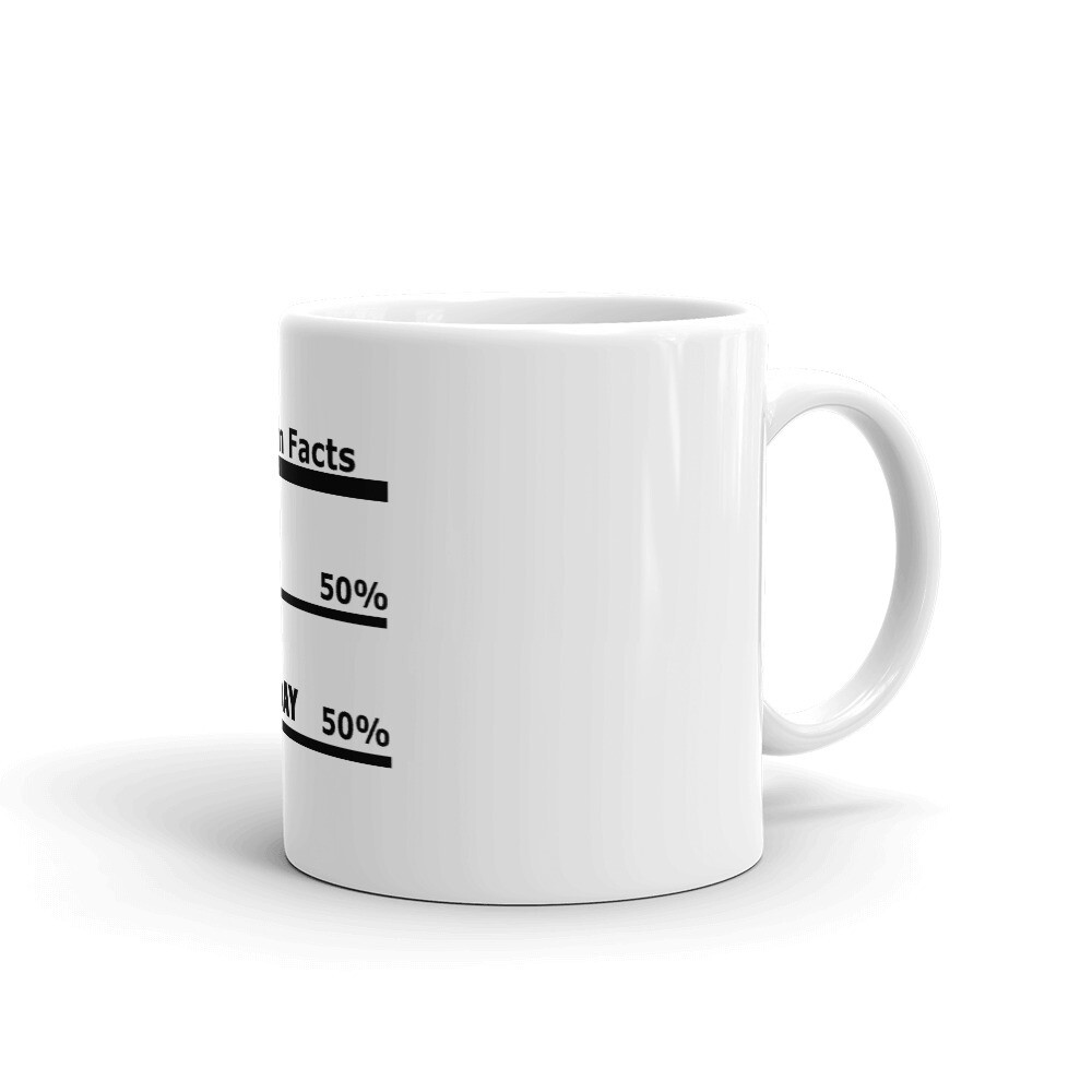 Namaste Ceramic Mug, Size: 11oz