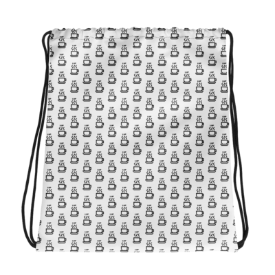  1UP Drawstring bag, Color: White