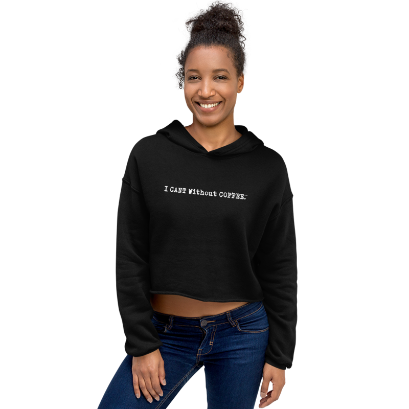 Logo Cropped Hoodie