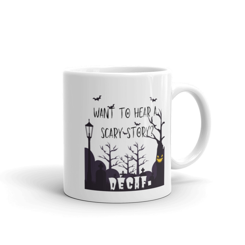 &#39;HALLOWEEN&#39; Ceramic 
Mug, Size: 11oz, Color: White