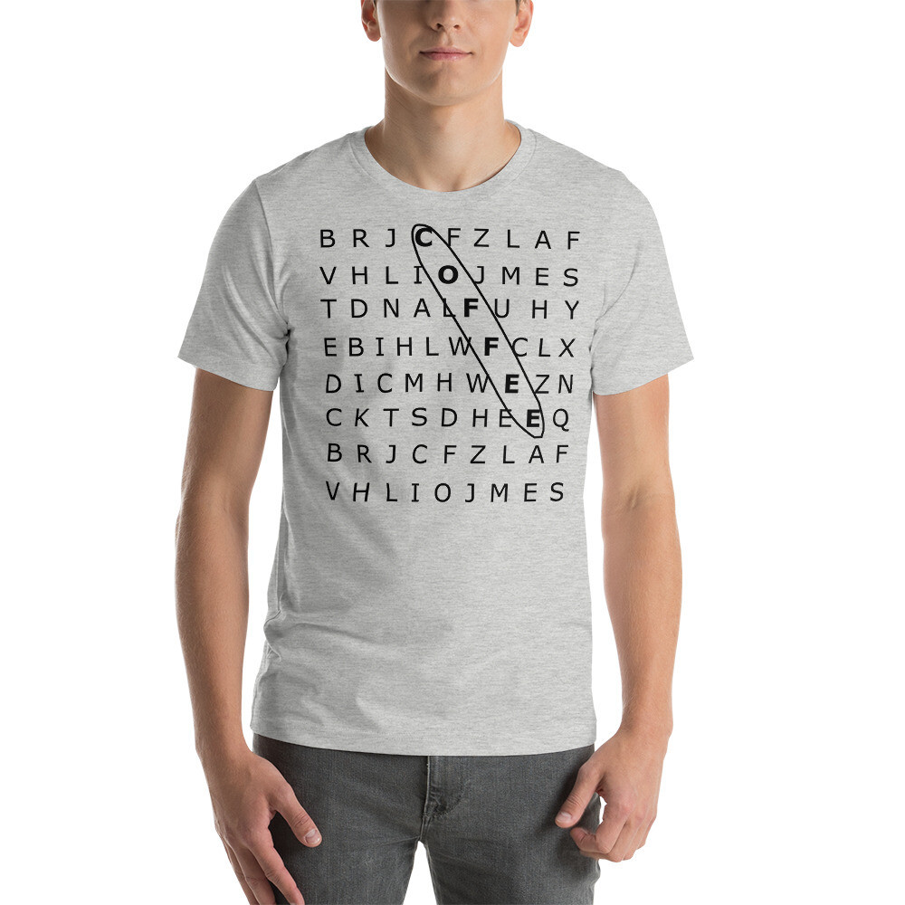 Search Short-Sleeve Men&#39;s T-Shirt, Color: Athletic Heather, Size: S