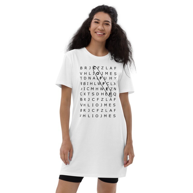 Search&#39; Organic Cotton T-shirt Dress