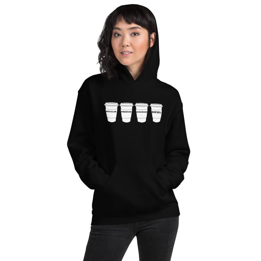 Gasolina H Women&#39;s  Hoodie, Color: Black, Size: S