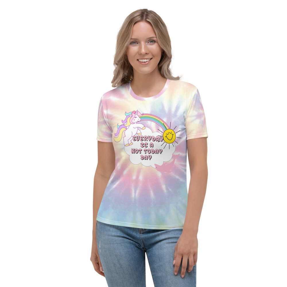 Periwinkle Women&#39;s Tie Dye T-shirt, Size: XS