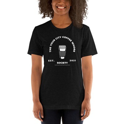 Coffee Whore Women's Customized T-Shirt