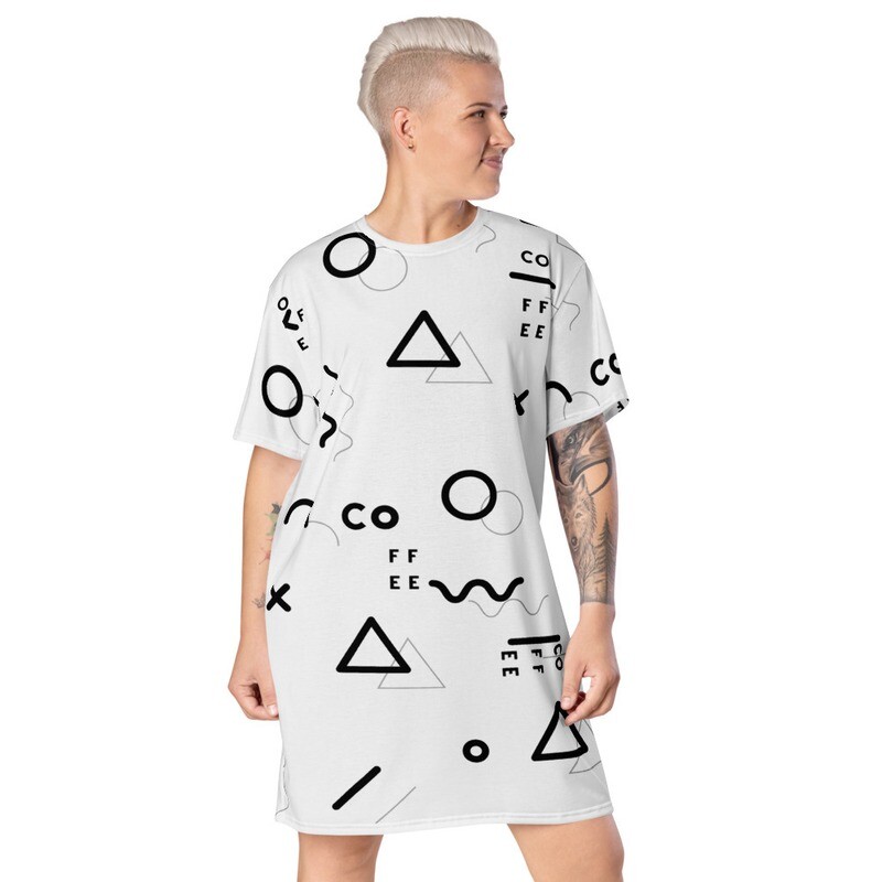 She Came From The 80's (Two) T-shirt dress