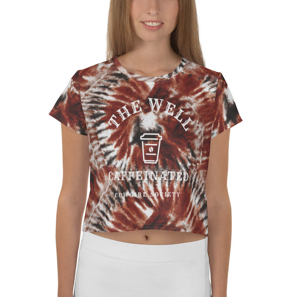 615 Women&#39;s Graphic Country Cropped Top T-Shirt, Size: XS