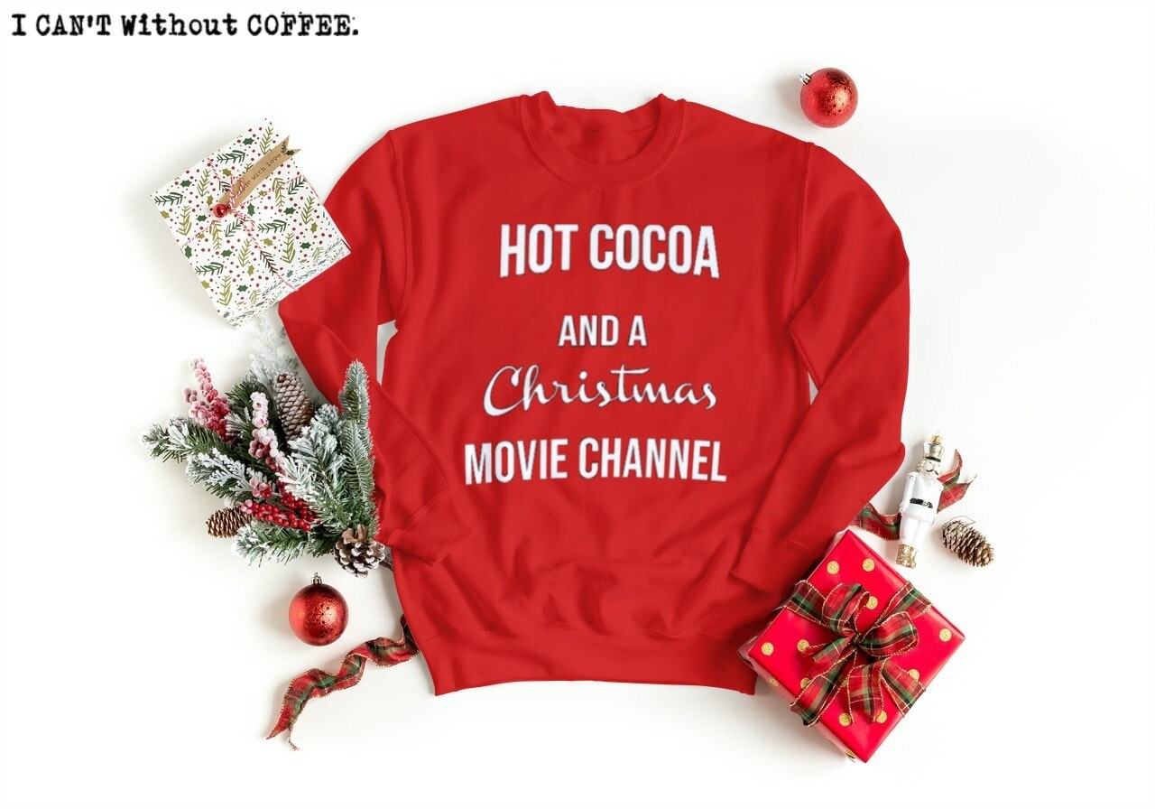 Holiday Hot Cocoa Women's Christmas Sweatshirt