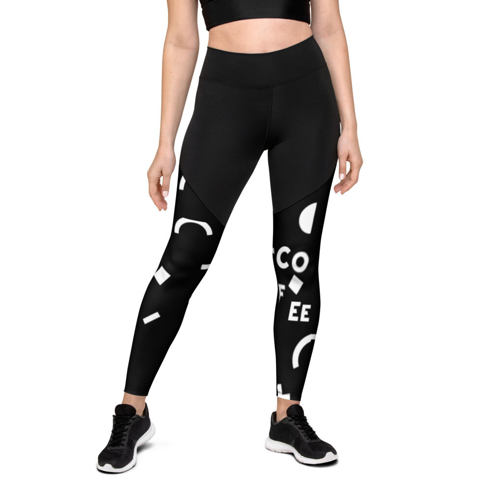 She Came From the 80&#39;s (Three)  Sports Leggings with Pocket, Size: XS