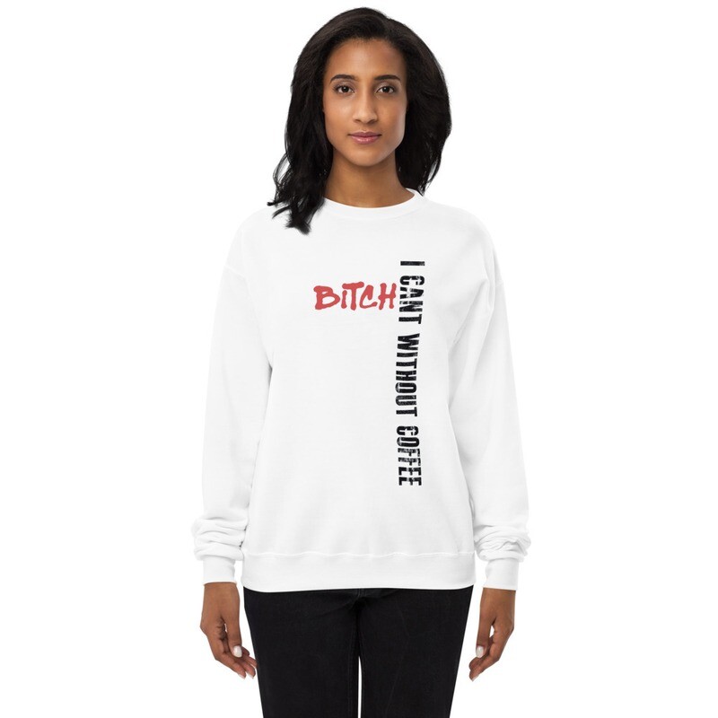 BAD PG-13 Women&#39;s Sweatshirt fleece crewneck sweatshirt