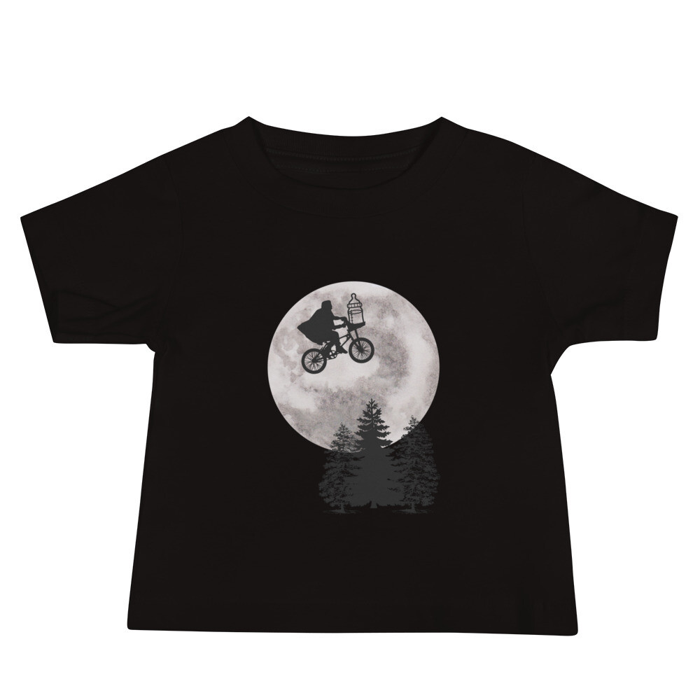 E.T. Binky Baby Jersey Short Sleeve Graphic Tee, Color: Black, Size: 6-12m
