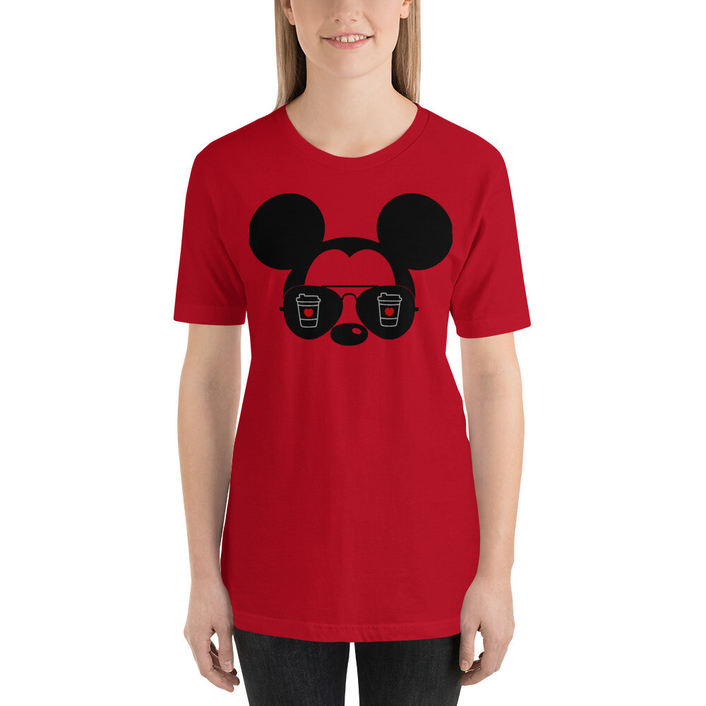 Mickey Needs Coffee Women's Short-Sleeve Disney T-Shirt