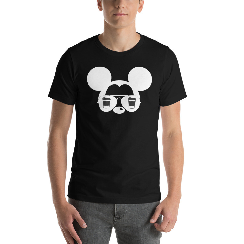 Mickey Needs Coffee Men's Short-Sleeve Disney T-Shirt