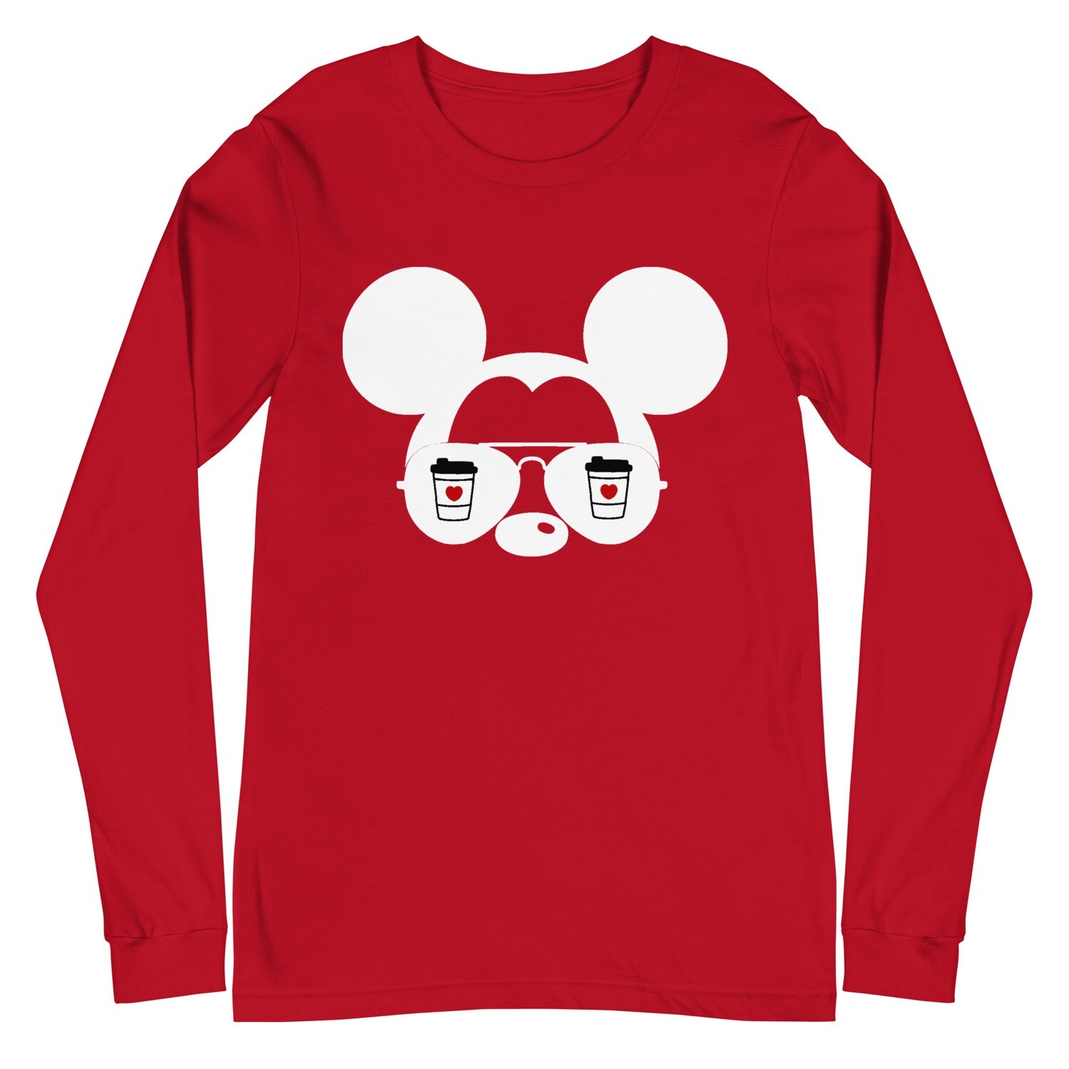 Mickey Needs Coffee Women’s Long Sleeve Disney Shirt