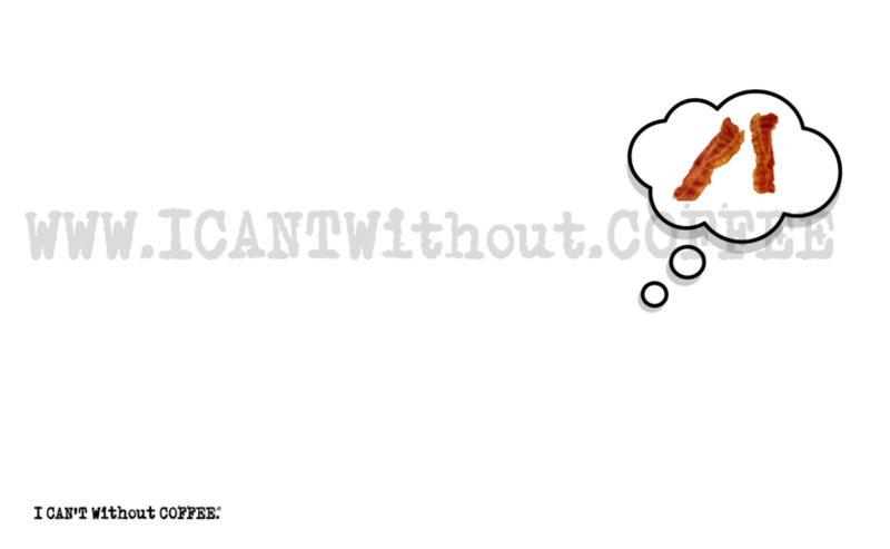 I Dream of Bacon Virtual background for Zoom