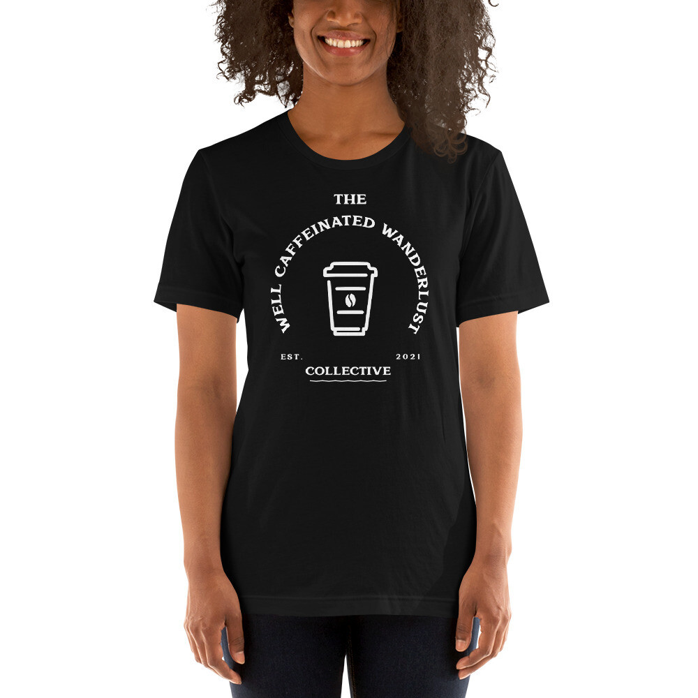 Well Caffeinated Wanderlust Women's t-shirt