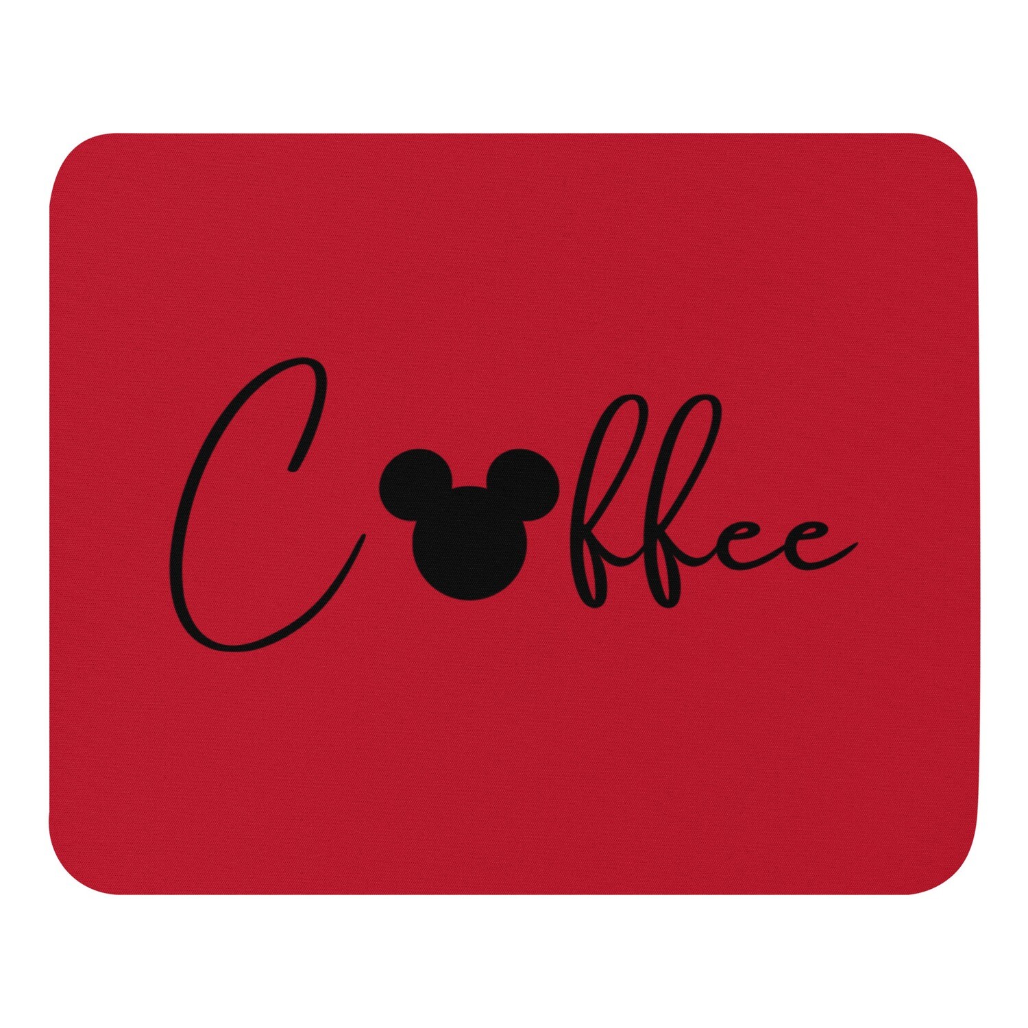 Mickey and Coffee Mouse pad