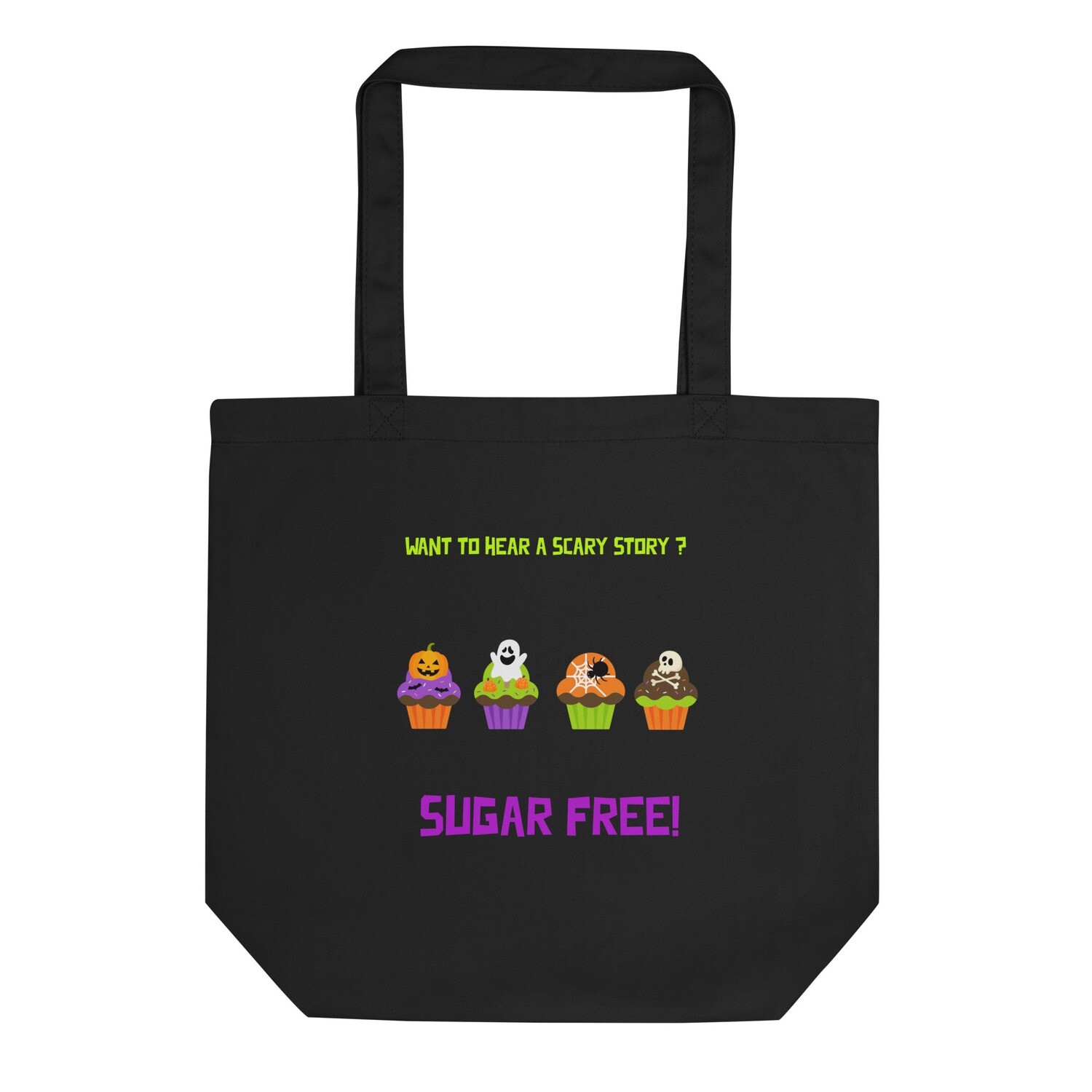 Sugar Free Youth Halloween Eco Tote Bag