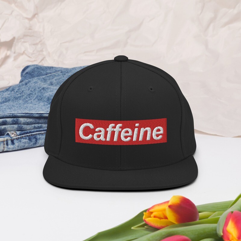 Caffeine Supreme Snapback Hat