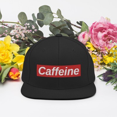 Caffeine Supreme Snapback Hat