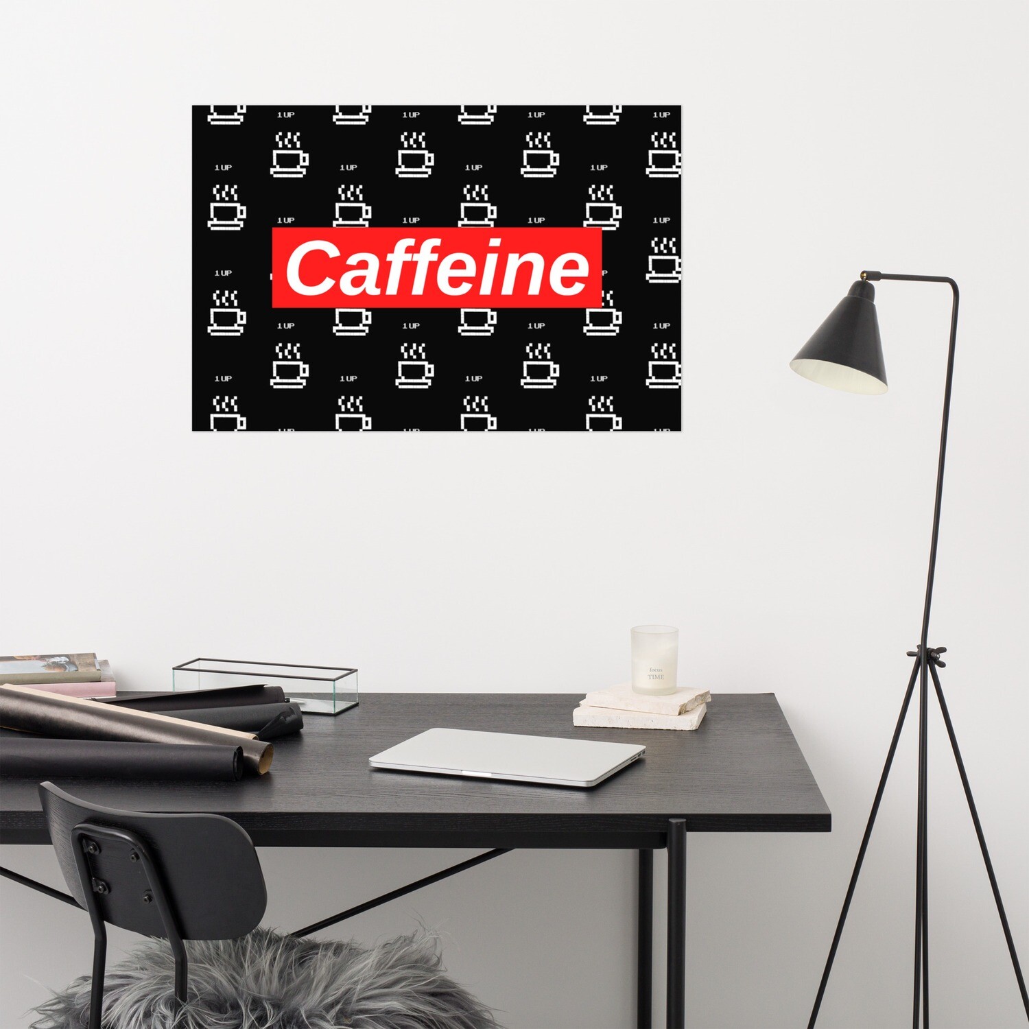 Caffeine Supreme Wall Art Poster