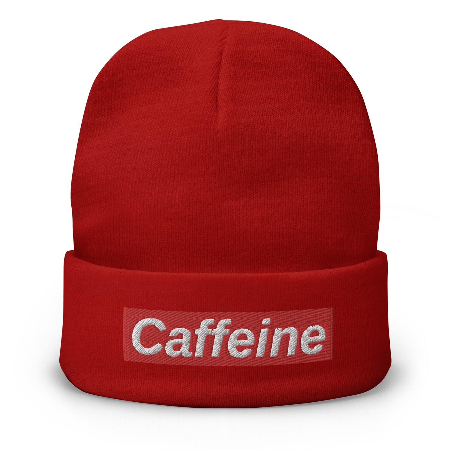 Caffeine Supreme Men's Embroidered Beanie