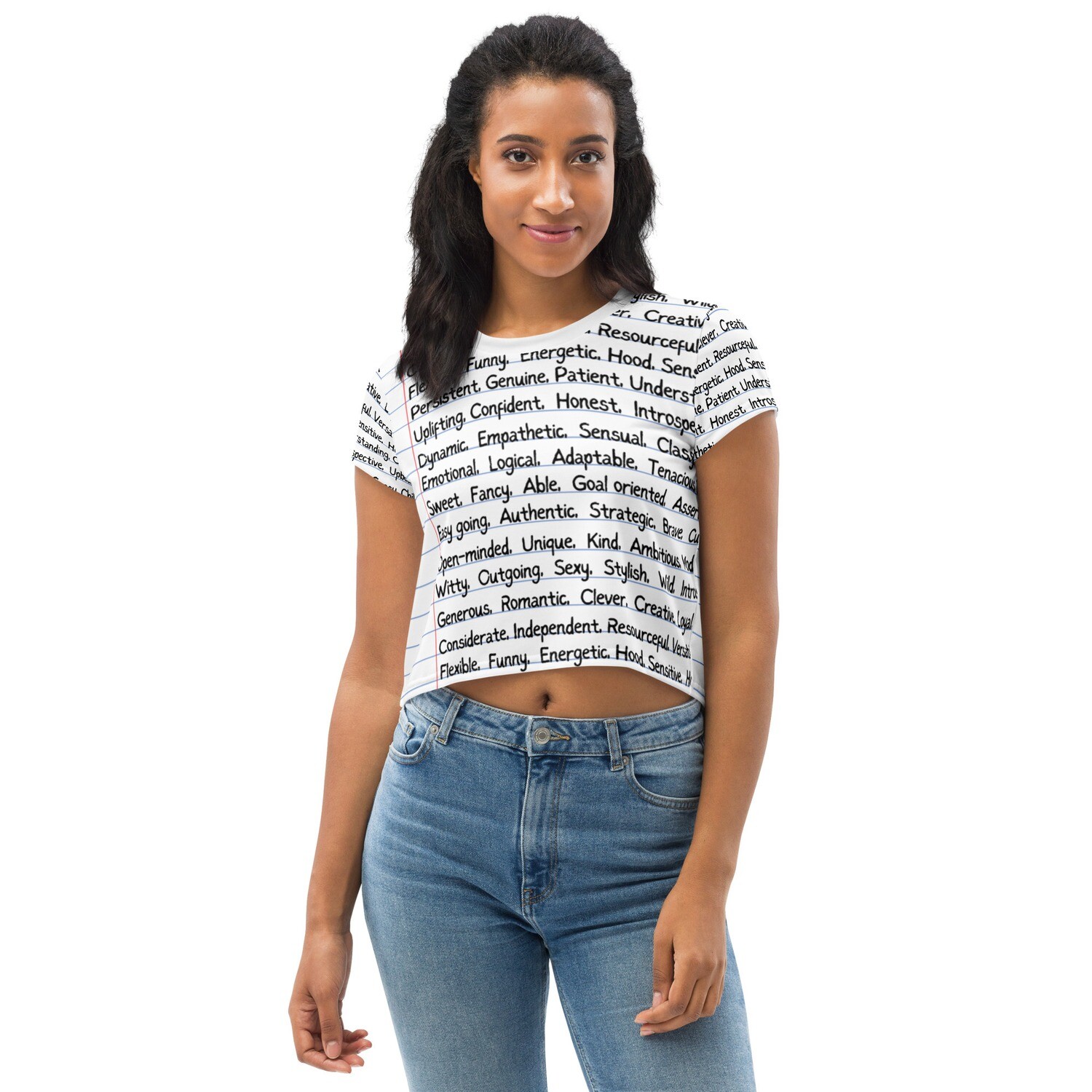 Me Crop Tee, Size: XS