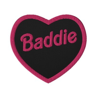 Baddie Embroidered patches