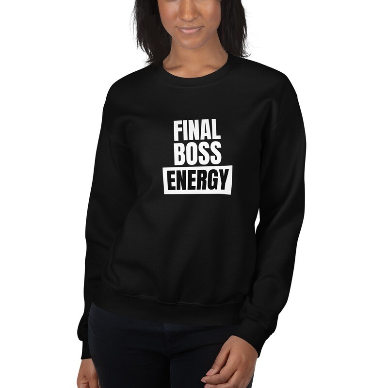 Final Boss Energy Sweatshirt