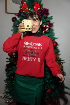 A Partridge and A Menty B Unisex Crewneck Sweatshirt