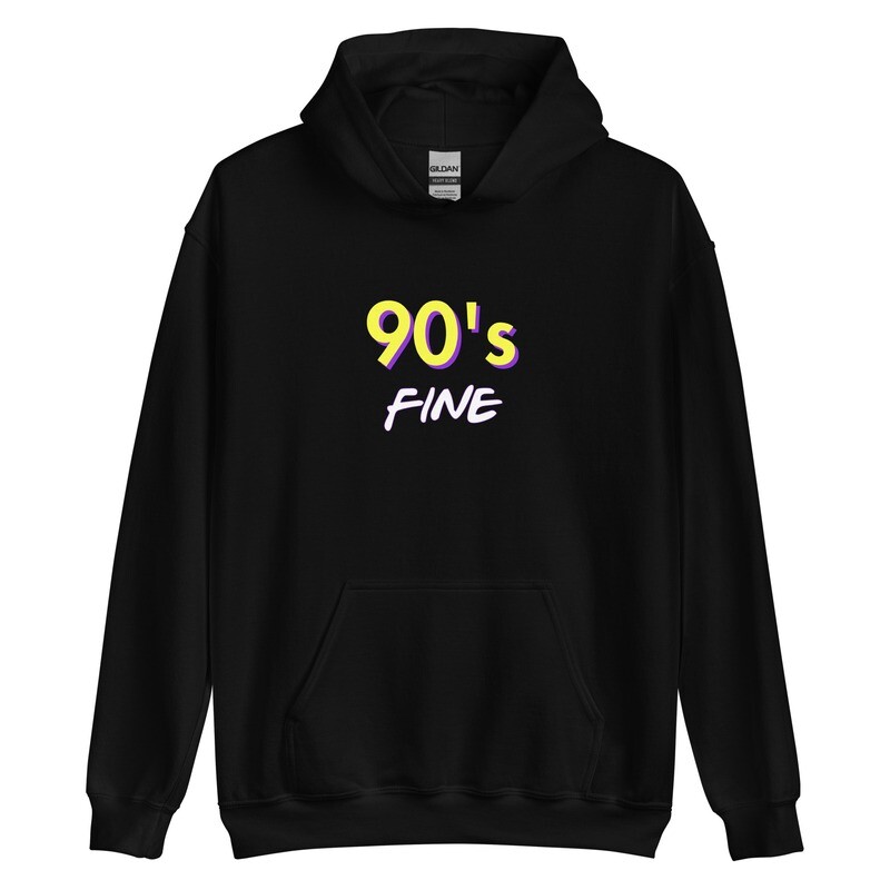 90s Fine Unisex Hoodie