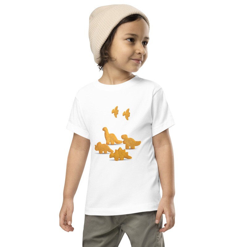 Dino Nuggets Toddler Short Sleeve Tee