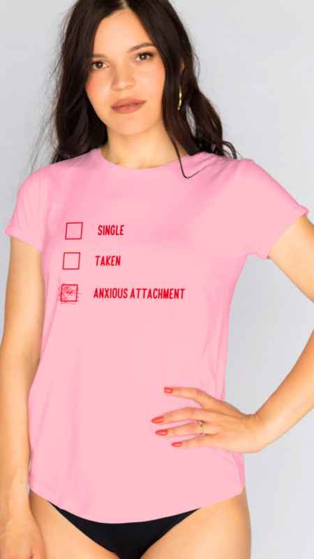 Anxious Attachment Unisex Valentines t-shirt