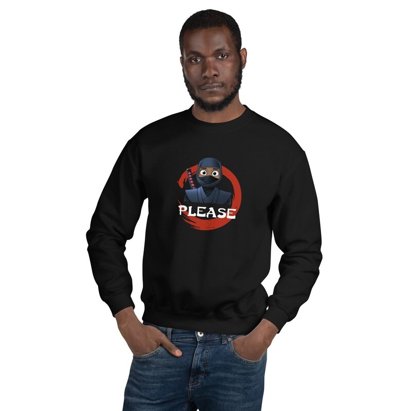 Ninja Please Sweatshirt