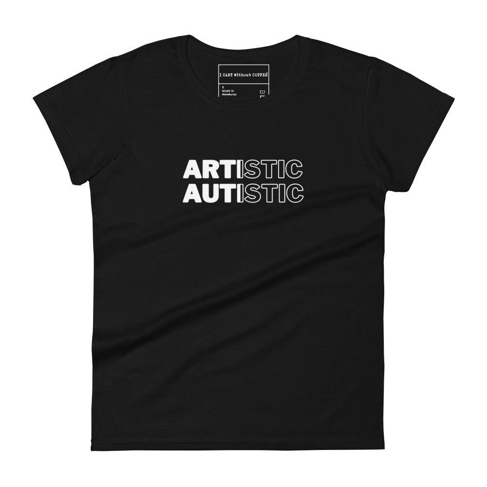 Artistic Autistic Women's short sleeve t-shirt