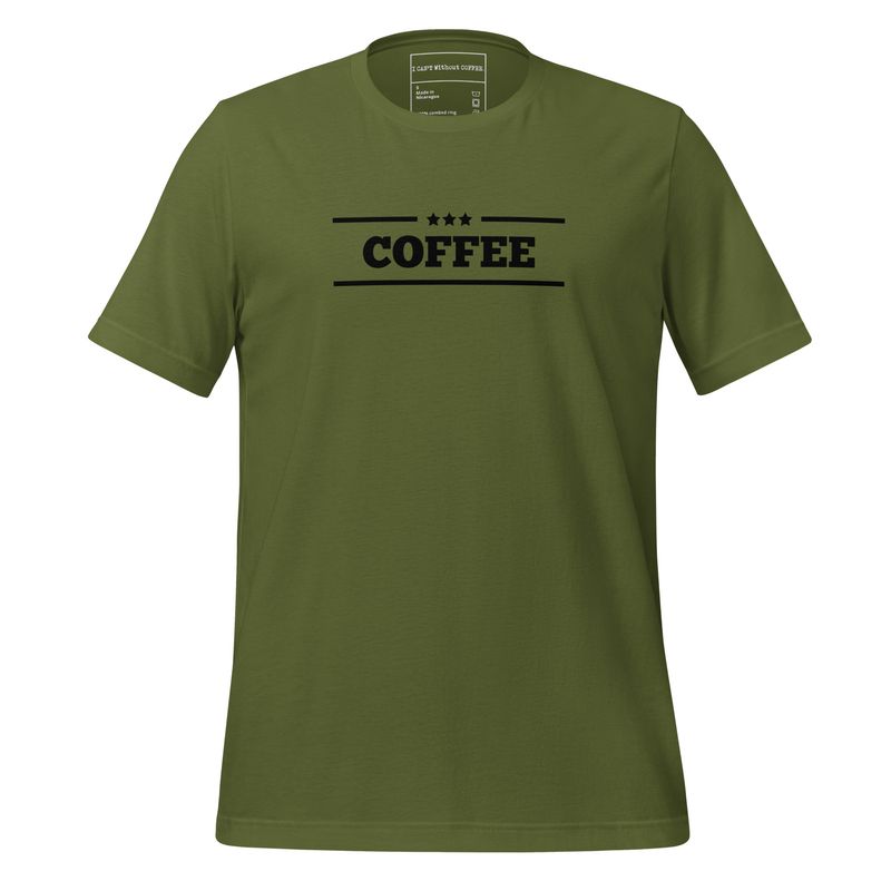 Coffee Army Two Unisex t-shirt