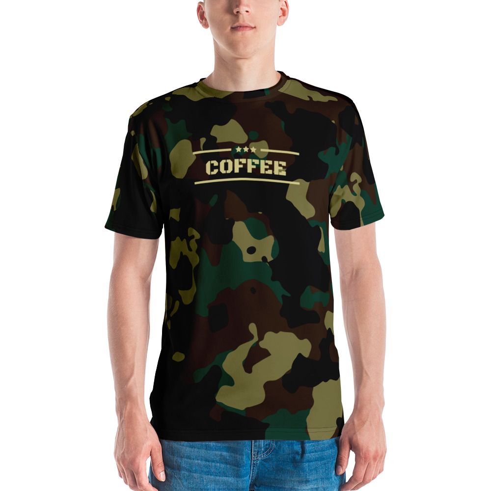 Coffee Army Men&#39;s t-shirt