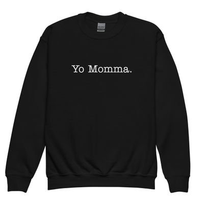 Yo Momma Youth crewneck sweatshirt