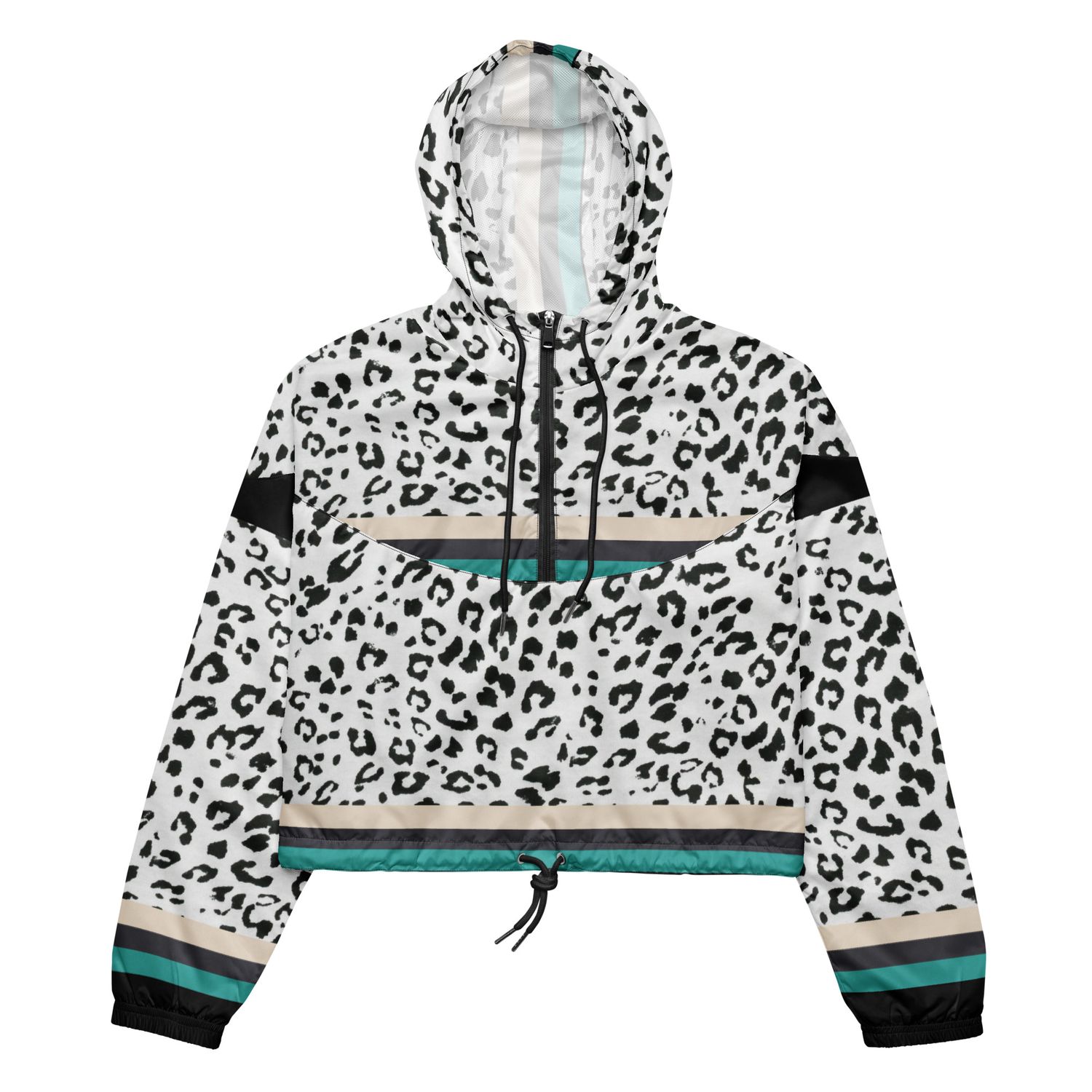 Retro Wave Two Women’s cropped windbreaker