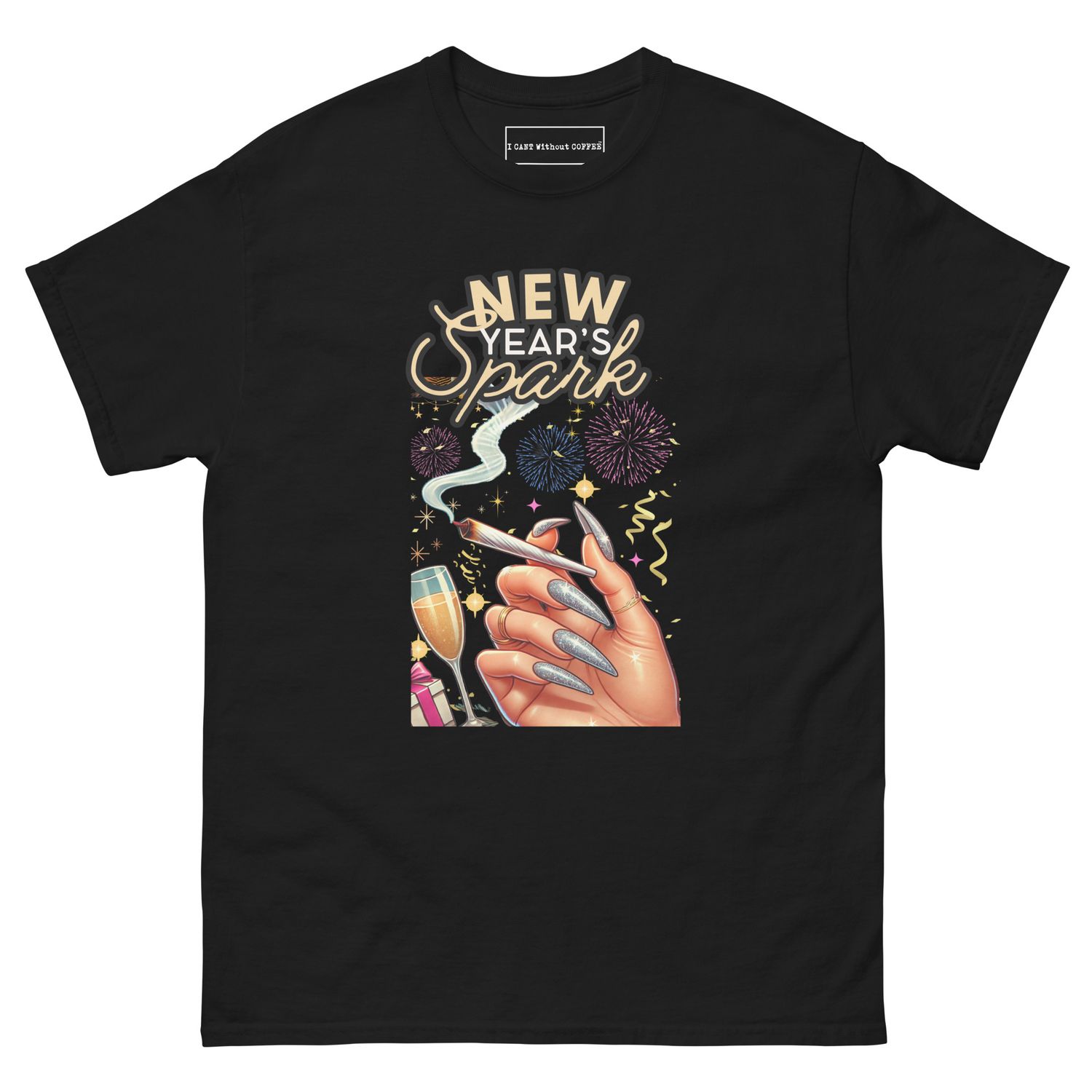 New Year&#39;s Spark -Light 420 New Years 2025 Crewneck classic tee