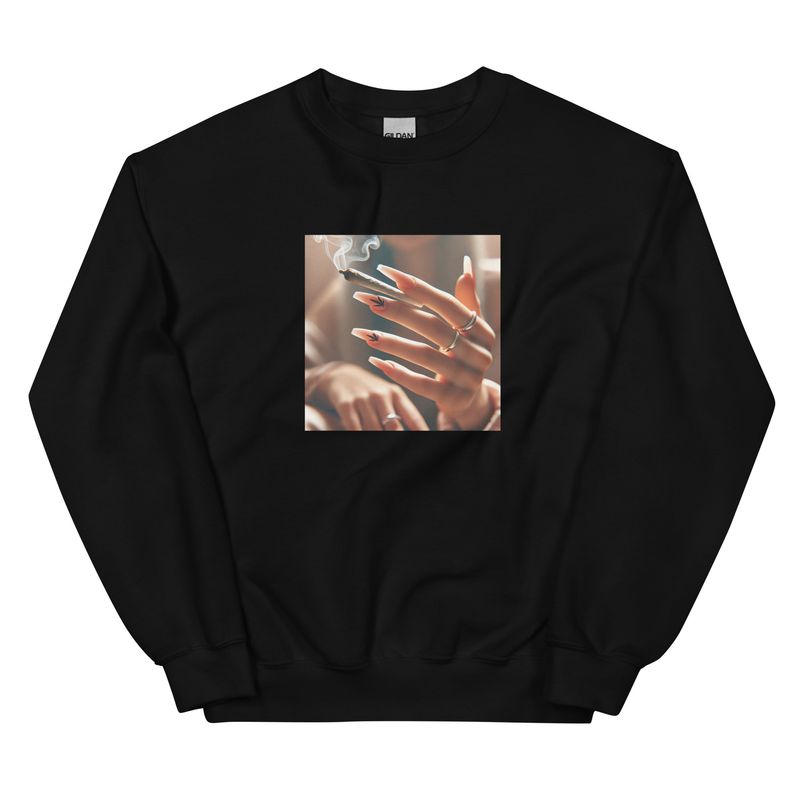 Burning Sage - Color Crewneck 420 Sweatshirt