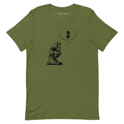 Brewing Up Ideas Coffee Crewneck Unisex t-shirt